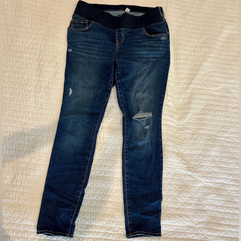 Women’s Maternity Distressed Jeans